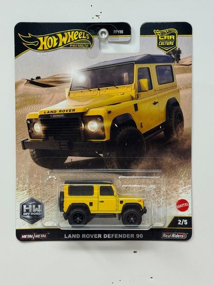 Hot Wheels Premium HW Off Road Land Rover Defender 90 1:64 Diecast