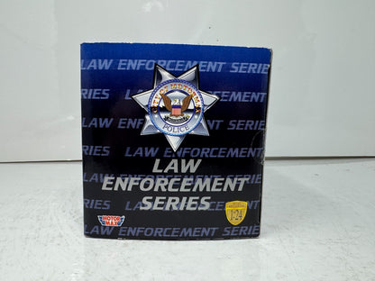 Motormax RCMP Ford Crown Victoria Police Car 1:24 Diecast Blue Box Edition