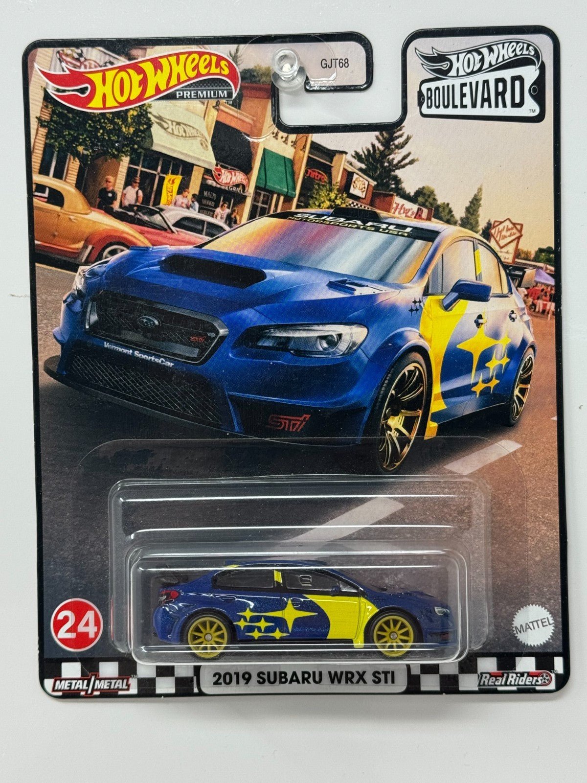 Hot Wheels Premium Boulevard #24 2019 Subaru WRX STI 1:64 Diecast