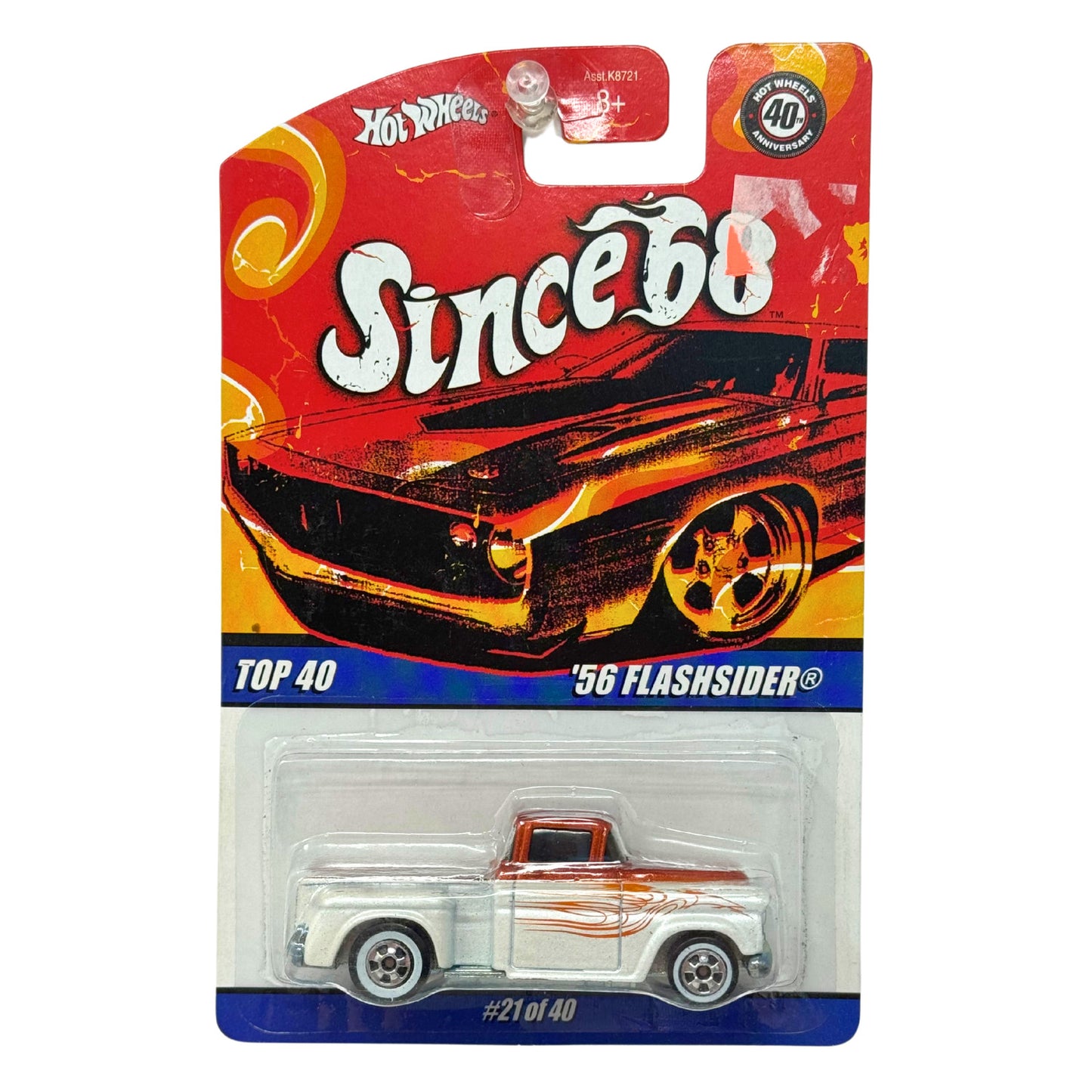 Hot Wheels Since '68 Top 40 1956 Flashsider Truck 1:64 Diecast
