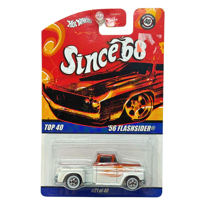 Hot Wheels Since '68 Top 40 1956 Flashsider Truck 1:64 Diecast