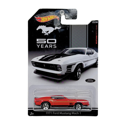 Hot Wheels Mustang 50 Years 1971 Ford Mustang Mach 1 1:64 Diecast