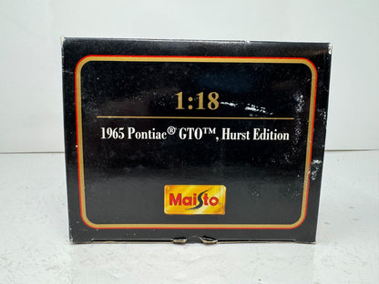 Maisto 1965 Pontiac GTO Hurst Edition Special Edition 1:18 Diecast