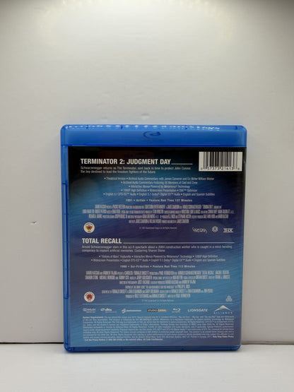 Terminator 2 / Total Recall Legends 2-Pack (Blu-ray) Arnold Schwarzenegger