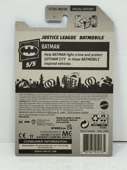 Hot Wheels Treasure Hunt Justice League Batmobile 1:64 Diecast