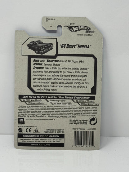 Hot Wheels Hot Auction 1964 Chevy Impala 1:64 Diecast Factory Sealed