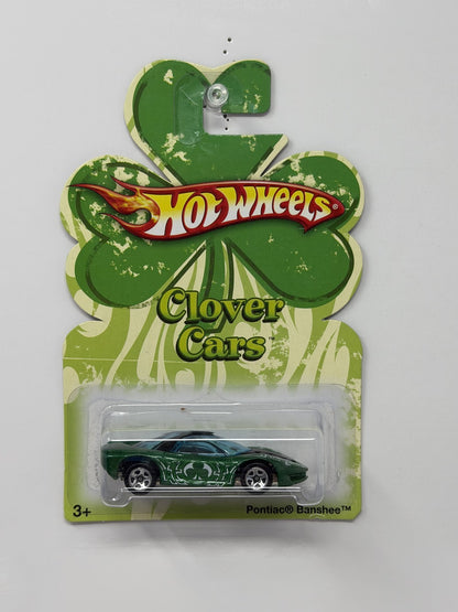 Hot Wheels Clover Cars Pontiac Banshee 1:64 Diecast Green
