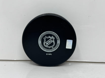 Jonathan Bernier Toronto Maple Leafs Signed NHL Autograph Puck Silver Auto