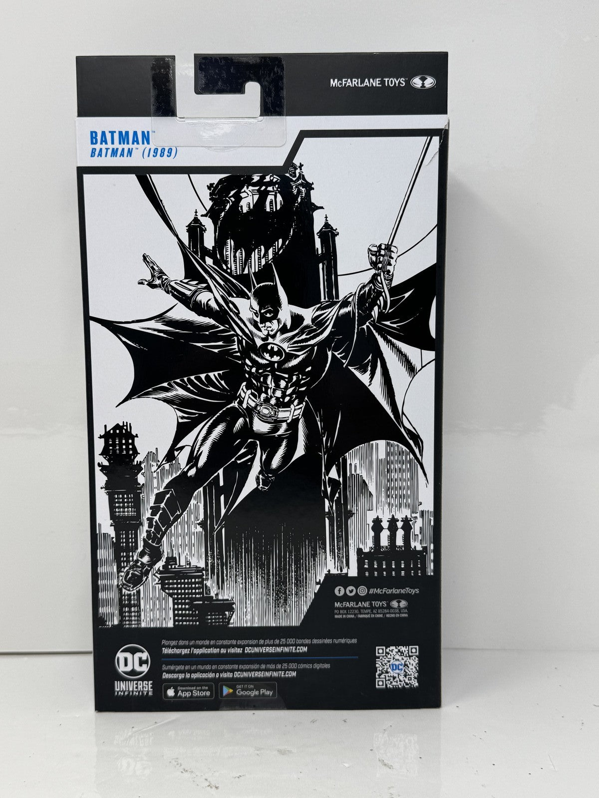 McFarlane DC Multiverse Batman Batman 1989 Bronze Platinum Edition Action Figure