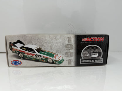 Action NHRA Historical John Force Castrol 1991 Oldsmobile Funny Car 1:24 Diecast