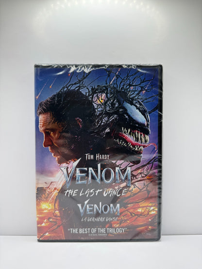 Venom: The Last Dance (DVD) Tom Hardy Action Sci-Fi New and Sealed!!!