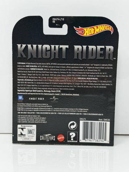Hot Wheels Retro Entertainment Knight Rider KITT 1:64 Diecast Black V2