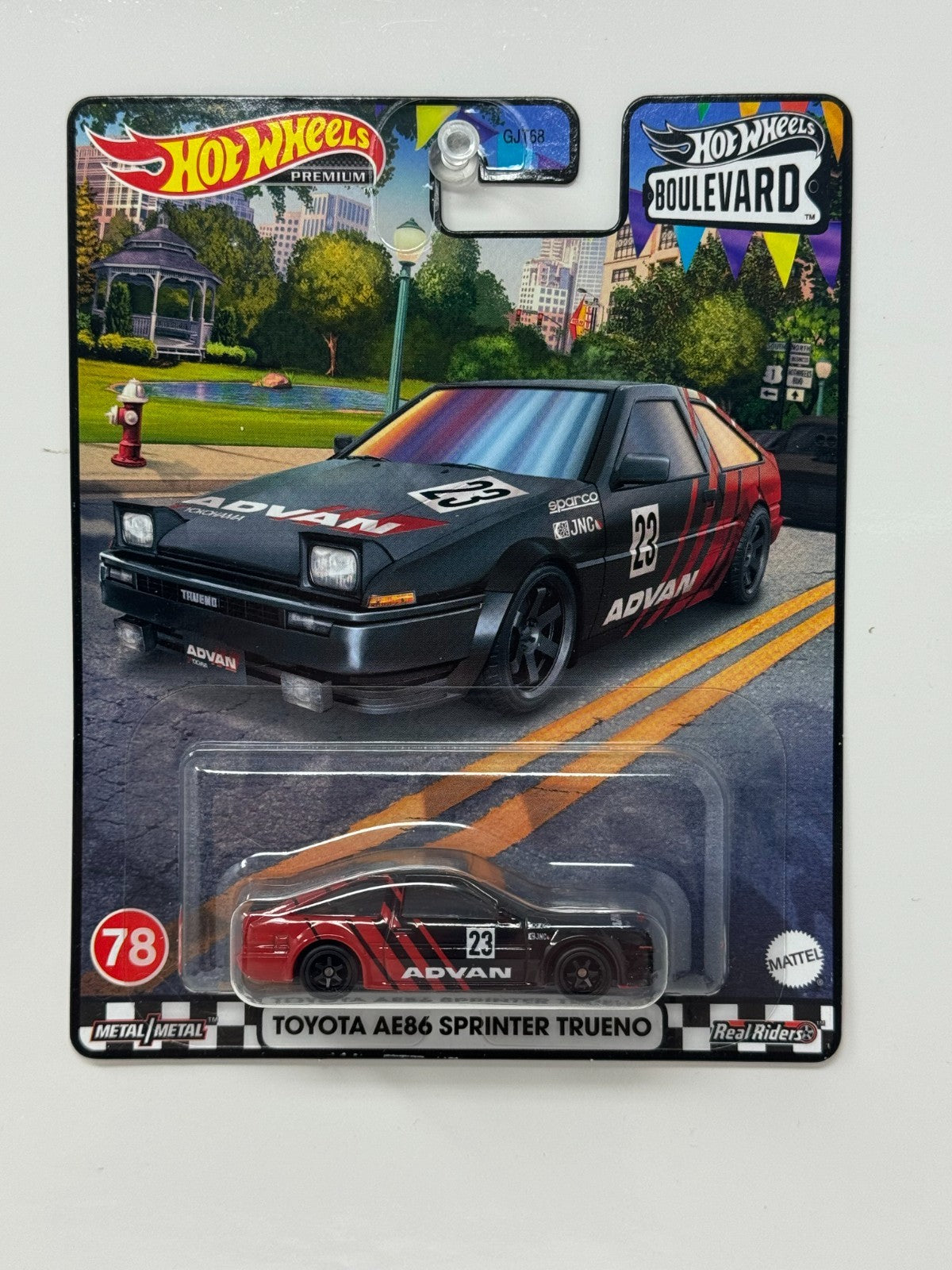 Hot Wheels Premium Boulevard #78 Toyota AE86 Sprinter Trueno 1:64 Diecast