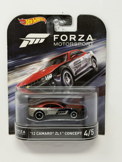 Hot Wheels Retro Entertainment Forza 2012 Camaro ZL1 Concept 1:64 Diecast