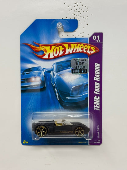 Hot Wheels Team Ford Racing Ford GTX1 1:64 Diecast Factory Sealed Black