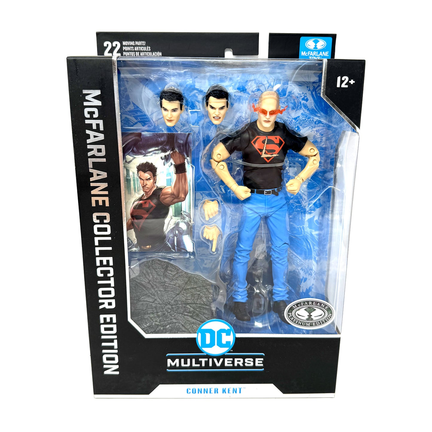 McFarlane DC Multiverse Teen Titans Conner Kent Platinum Edition Figure