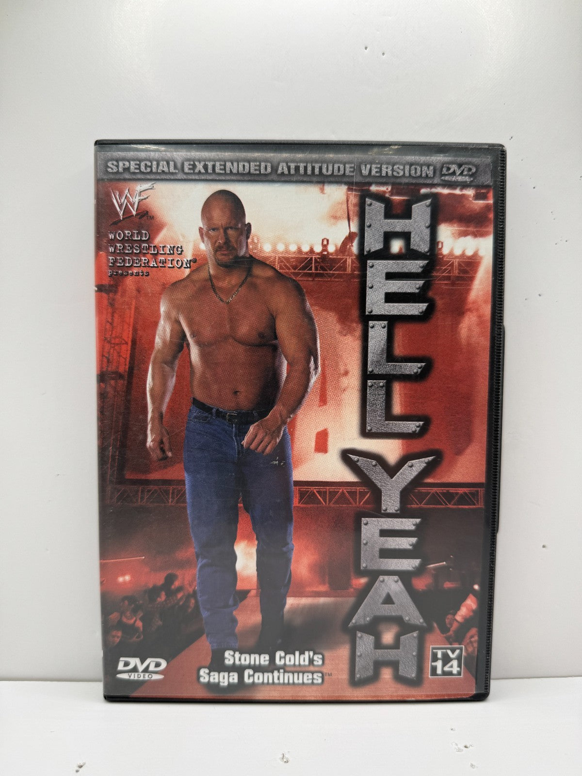 WWF Hell Yeah Stone Cold Saga Continues (DVD) Wrestling