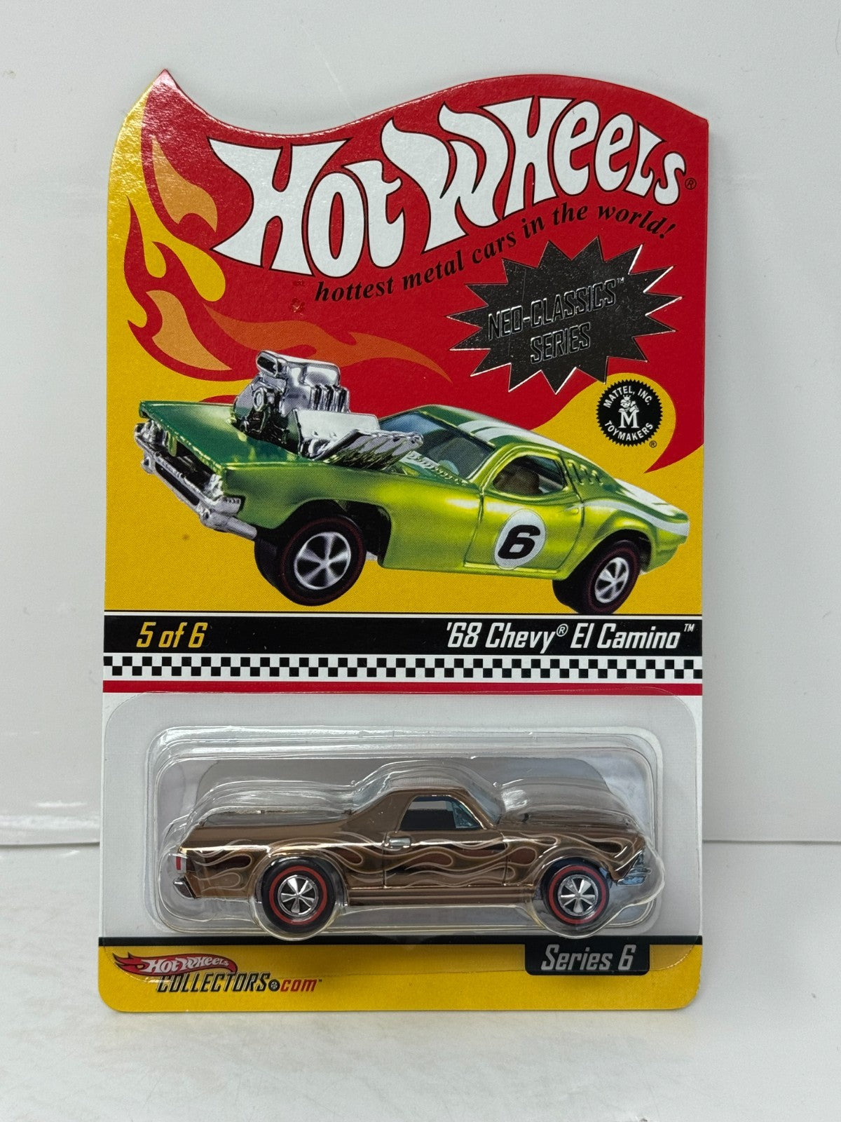 Hot Wheels RLC Redline Club Neo-Classics 1968 Chevrolet El Camino 1:64 Diecast