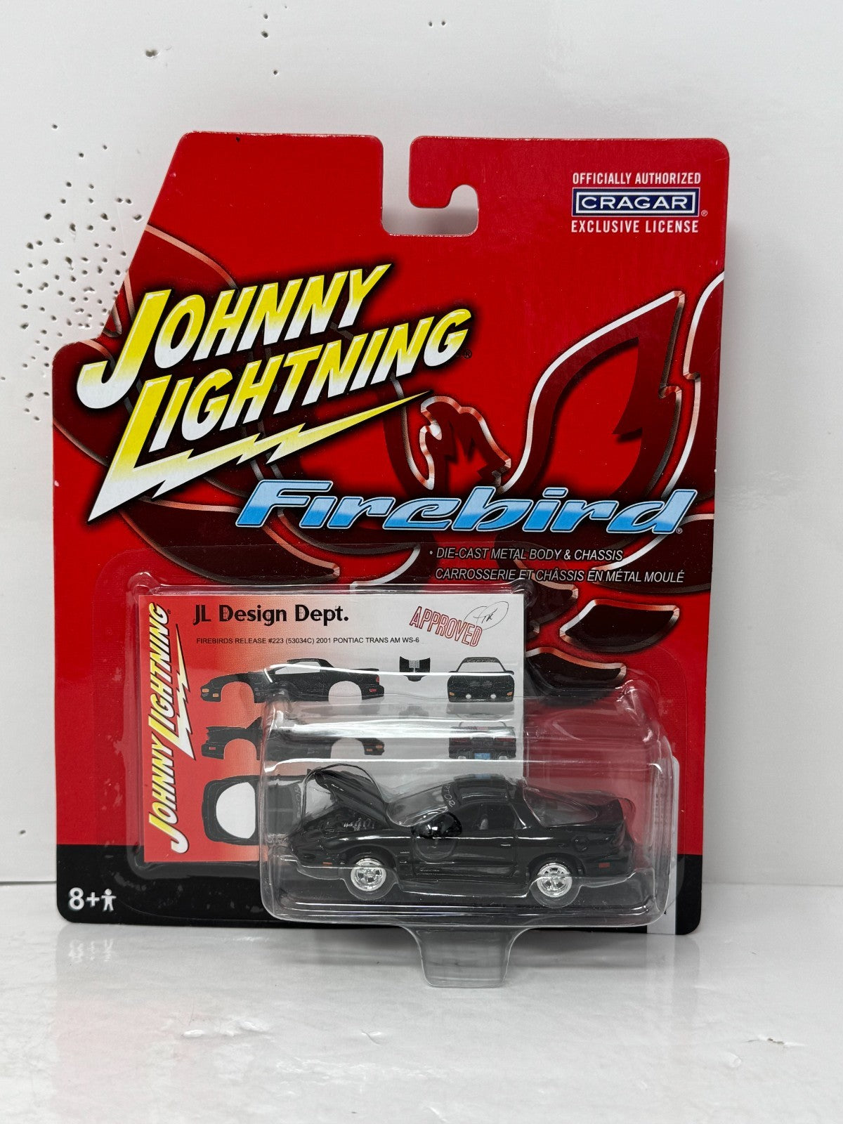 Johnny Lightning Firebird 2001 Pontiac Trans Am 1:64 Diecast