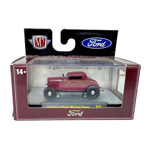 M2 Machines Ford 1932 Ford Three Window Coupe 1:64 Diecast