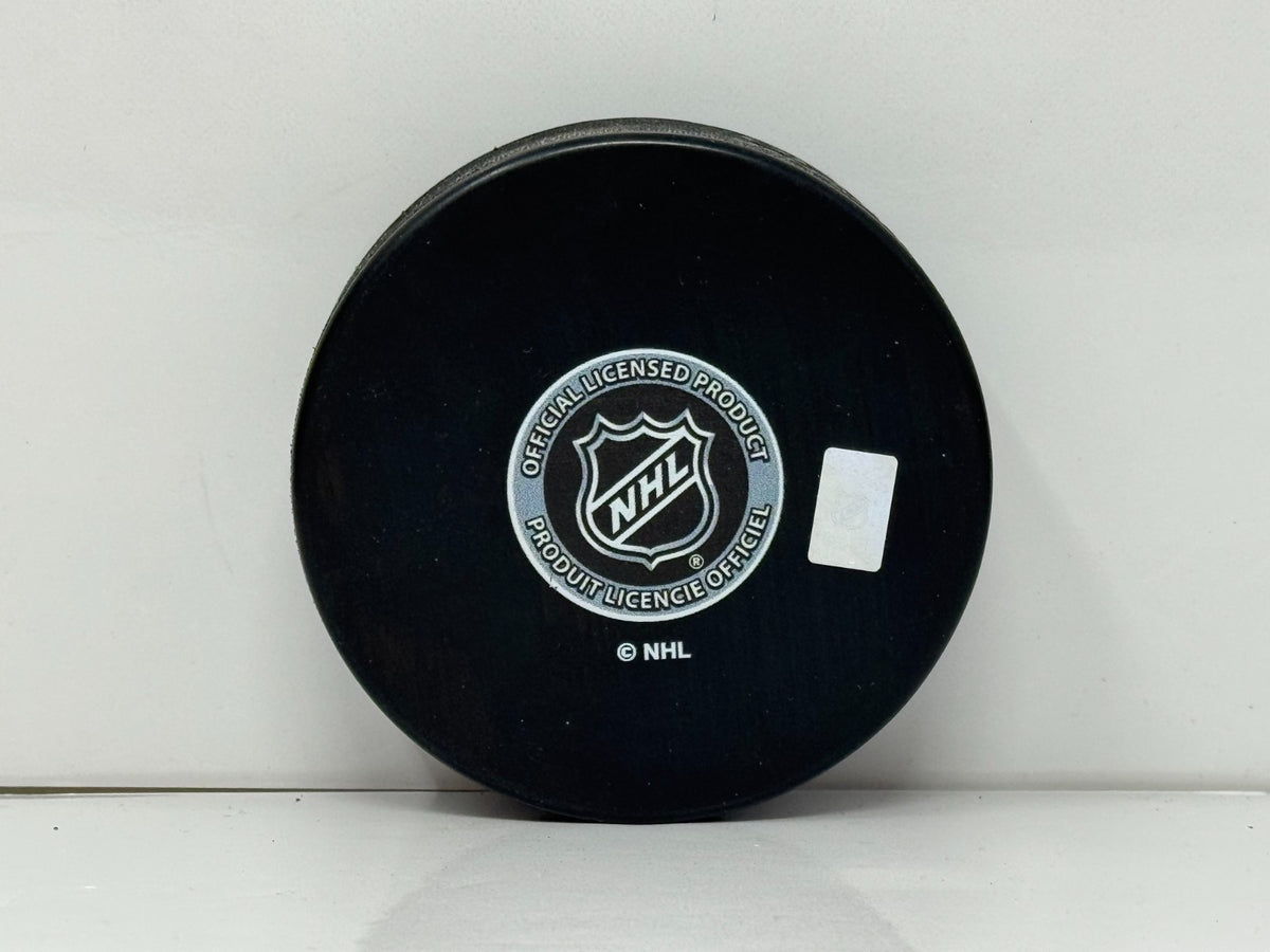 Garret Sparks Toronto Maple Leafs Signed NHL Autograph Puck Silver Auto