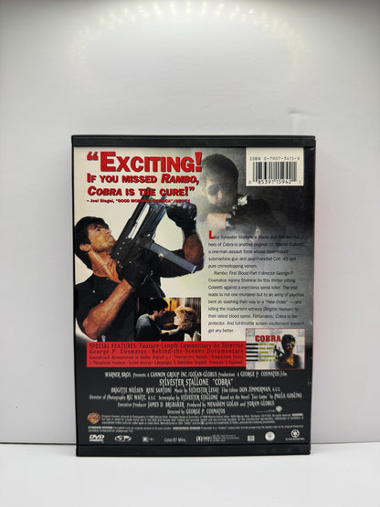 Cobra (DVD) Sylvester Stallone Action