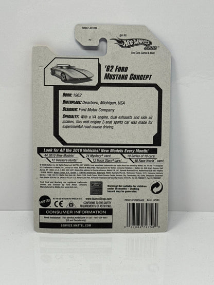 Hot Wheels New Models 1962 Ford Mustang Concept 1:64 Diecast Factory Sealed
