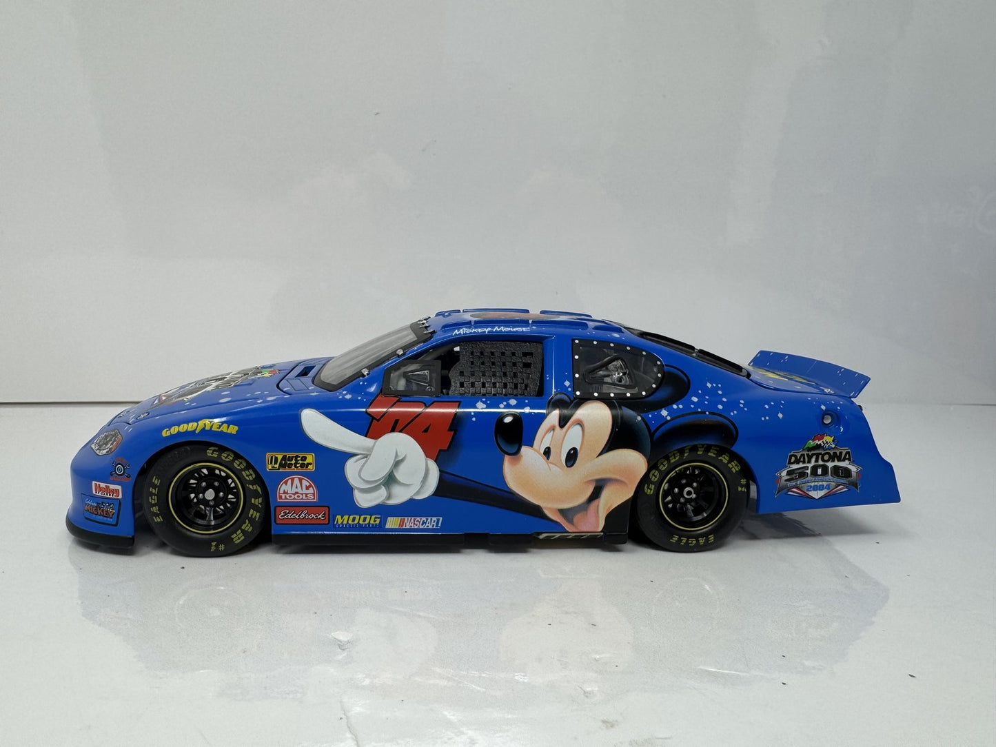 Team Caliber Nascar 2004 Daytona 500 Mickey Mouse Monte Carlo 1:24 Diecast