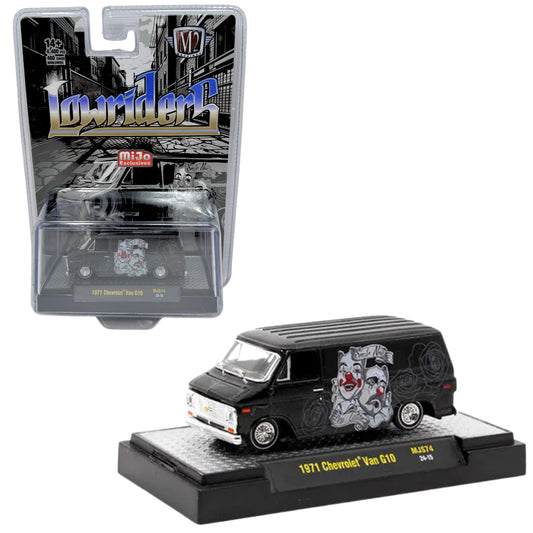 M2 Machines Lowriders 1971 Chevrolet Van G10 Smile Now Cry Later MiJo 1:64 Diecast
