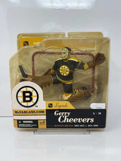 McFarlane NHL Legends Gerry Cheevers Boston Bruins Legends Series 1 Figure