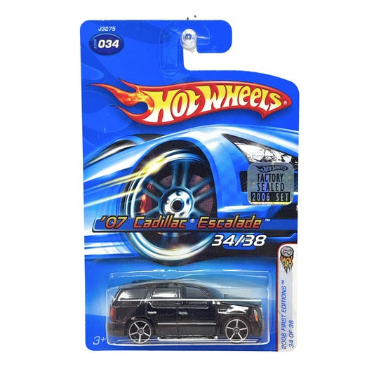 Hot Wheels First Editions 2007 Cadillac Escalade 1:64 Diecast Factory Sealed V2