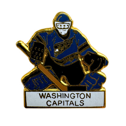 Washington Capitals Goalie NHL Hockey Team Lapel Pin