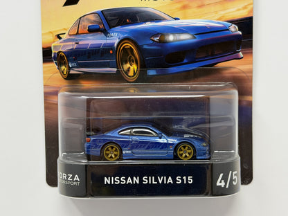 Hot Wheels Retro Entertainment Forza Nissan Silvia S15 1:64 Diecast Blue