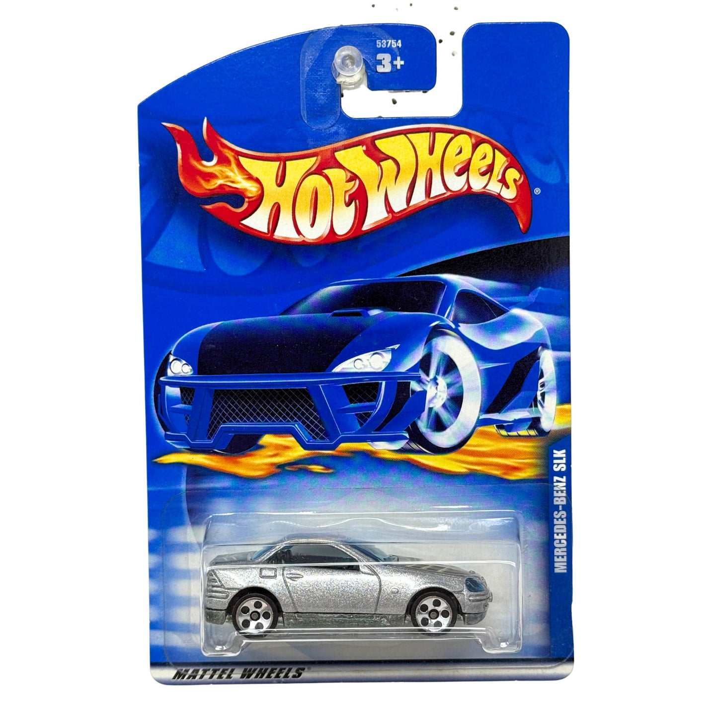 Hot Wheels Mercedes-Benz SLK 1:64 Diecast Silver