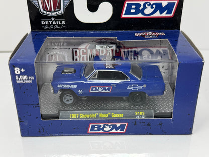M2 Machines B&M 1967 Chevrolet Nova Gasser 1:64 Diecast