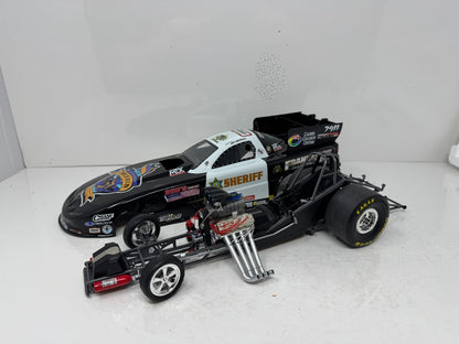 Milestone Joe Lomonaco NHRA LASD Los Angeles County Sheriff Funny Car 1:16 Scale