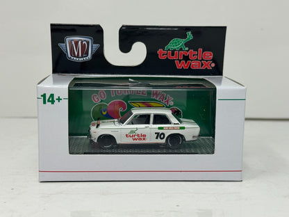 M2 Machines Turtle Wax 1970 Datsun 510 1:64 Diecast