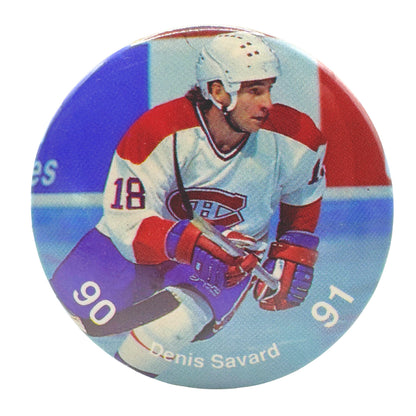 Denis Savard Montreal Canadiens NHL Pin-back Button UDT1