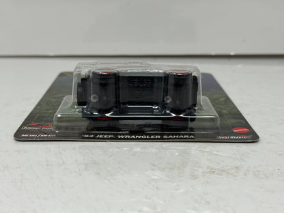 Hot Wheels Premium Jurassic Park 1992 Jeep Wrangler Sahara 1:64 Diecast