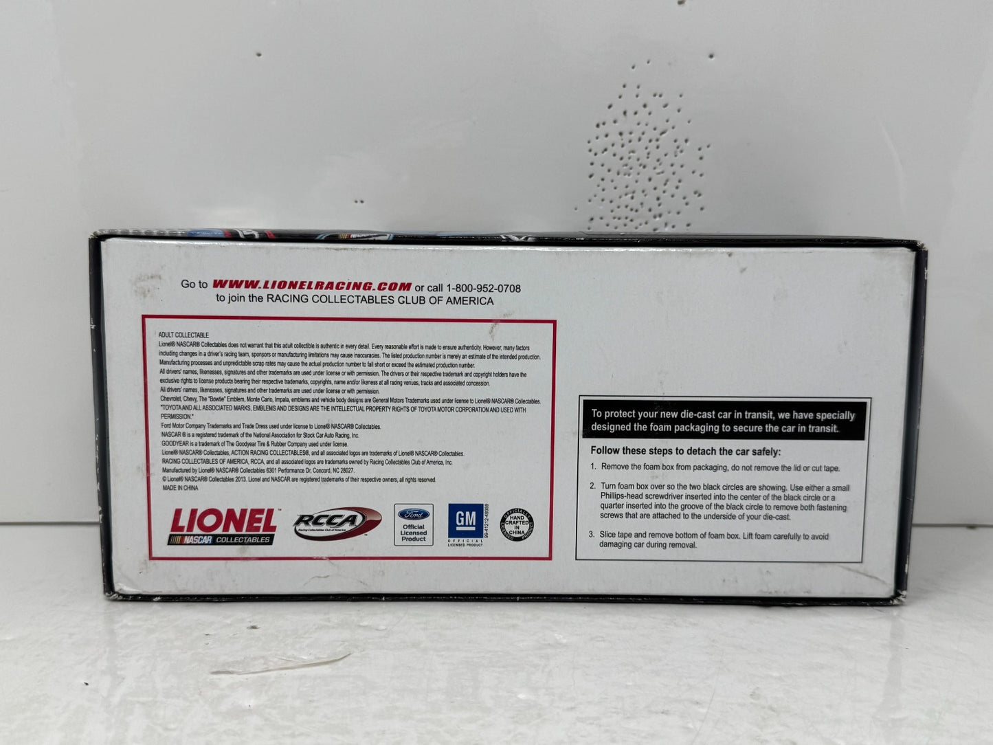 Lionel Nascar #3 Austin Dillon Advocare 2013 Camaro Color Chrome 1:24 Diecast