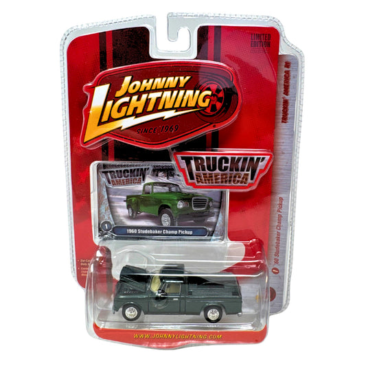 Johnny Lightning Truckin' America 1960 Studebaker Champ Pickup 1:64 Diecast
