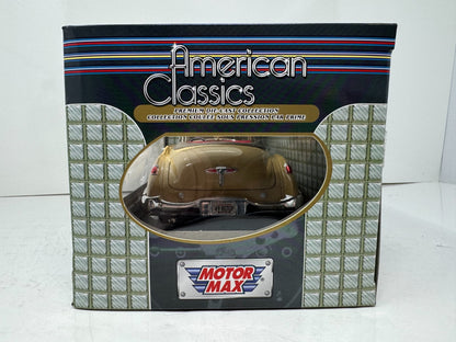 Motormax 1949 Buick Roadmaster Convertible 1:18 Diecast Yellow
