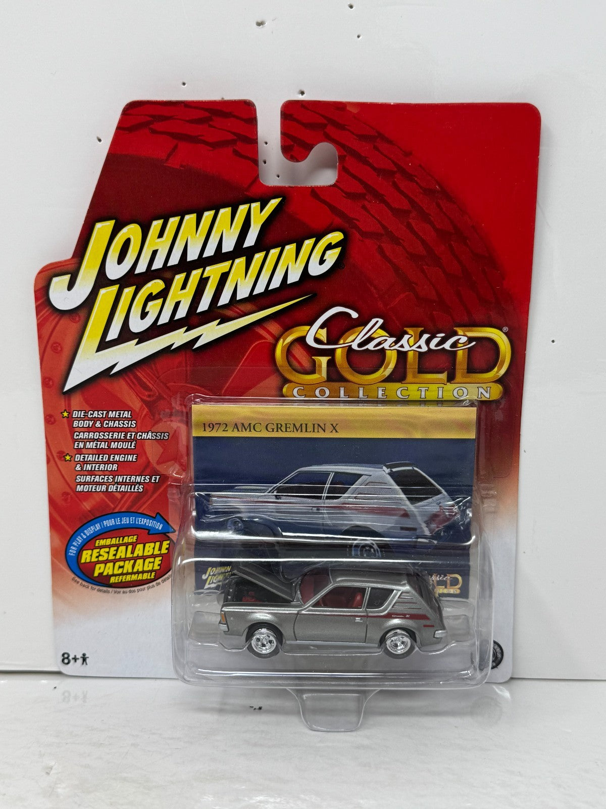 Johnny Lightning Classic Gold 1972 AMC Gremlin X 1:64 Diecast
