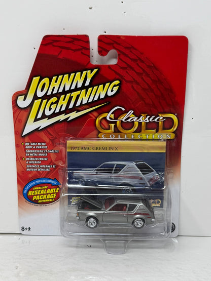 Johnny Lightning Classic Gold 1972 AMC Gremlin X 1:64 Diecast