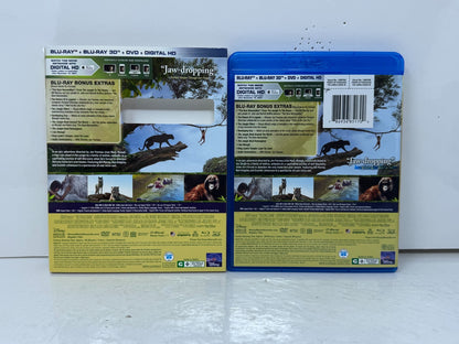 The Jungle Book (3D Blu-ray) Disney Live Action Adventure Family Movie
