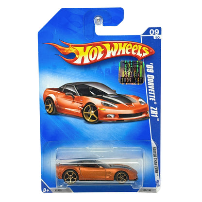Hot Wheels Faster Than Ever 2009 Chevy Corvette ZR1 1:64 Diecast Factory Sealed