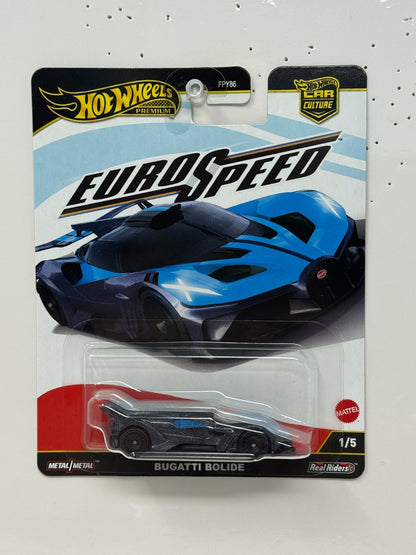 Hot Wheels Premium EuroSpeed Bugatti Bolide 1:64 Diecast