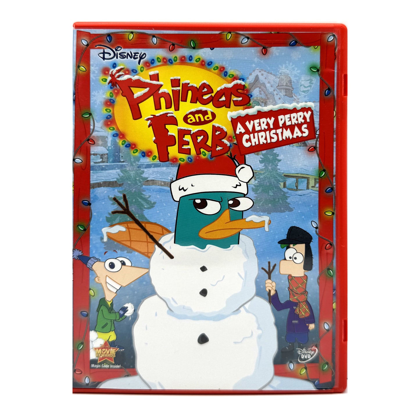 Phineas and Ferb A Very Perry Christmas (DVD) Disney Animation