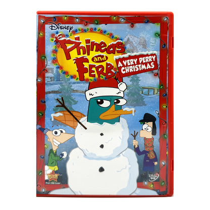 Phineas and Ferb A Very Perry Christmas (DVD) Disney Animation