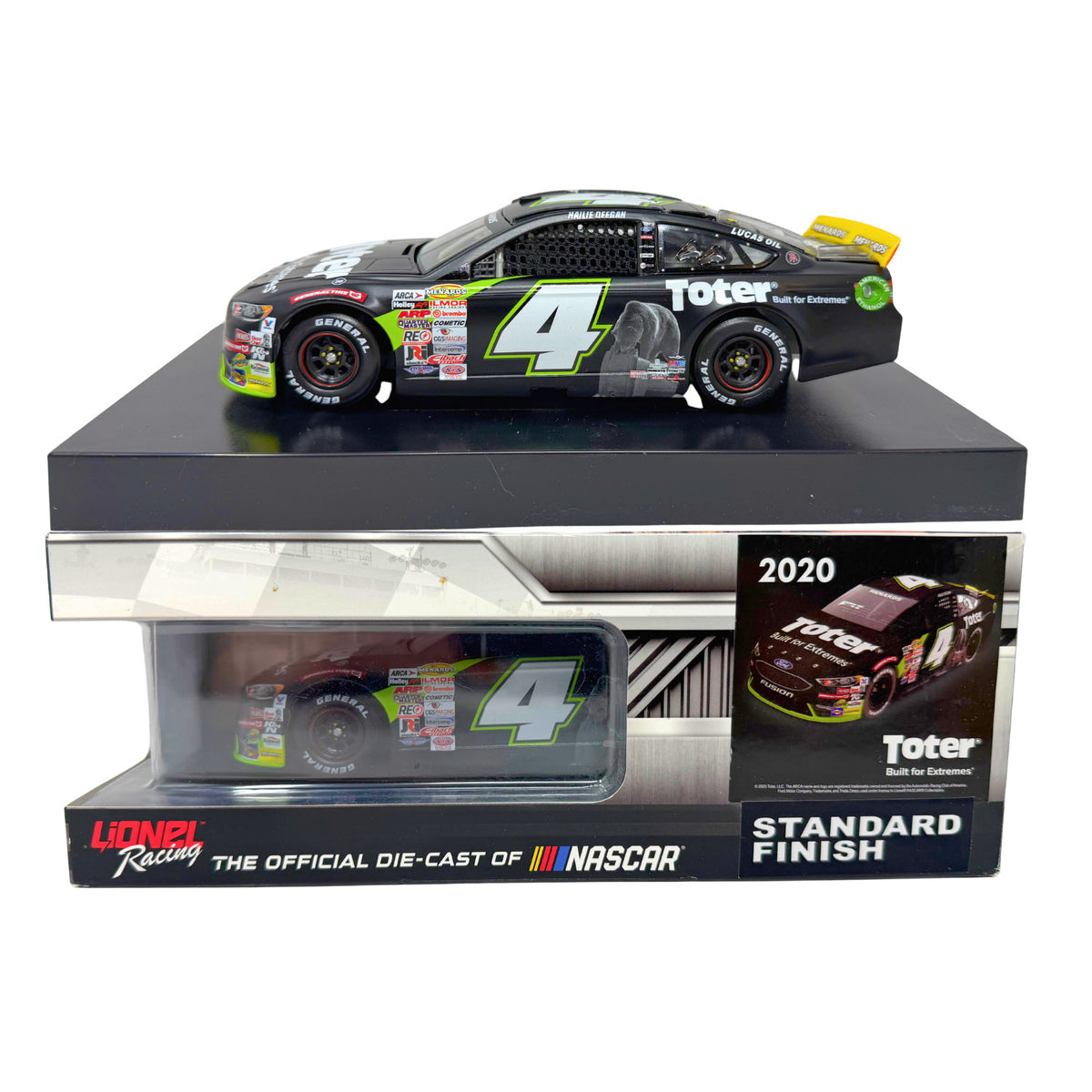 Lionel Nascar Hailie Deegan #4 Toter 2020 Ford Fusion 1:24 Diecast